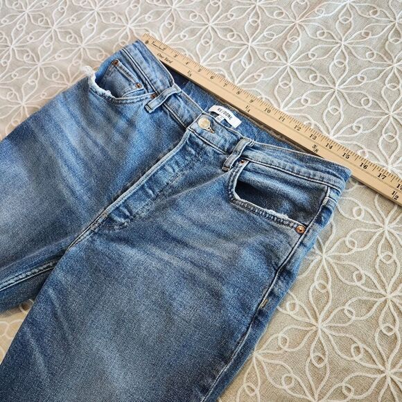 RE/DONE 90"s High Rise Ankle Crop Jeans Size 30 - Picture 13 of 16